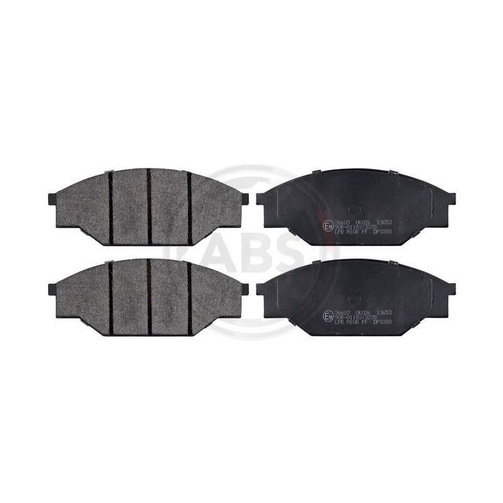 Stabdžių trinkelių rinkinys, diskinis stabdys A.B.S. 36603