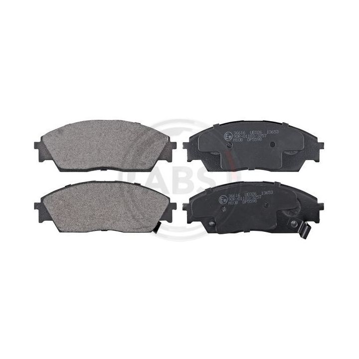 Stabdžių trinkelių rinkinys, diskinis stabdys A.B.S. 36616