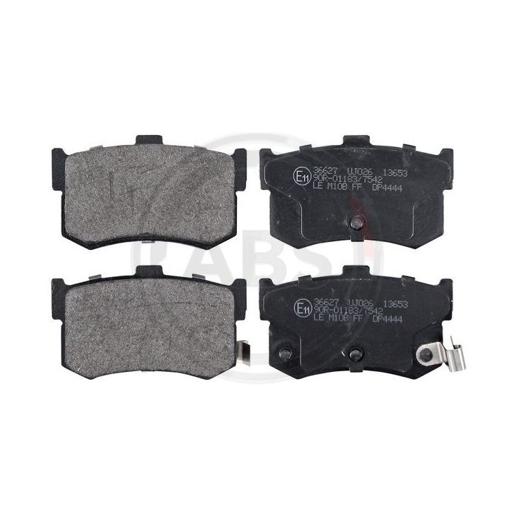 Stabdžių trinkelių rinkinys, diskinis stabdys A.B.S. 36627