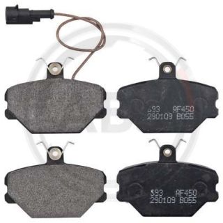 Stabdžių trinkelių rinkinys, diskinis stabdys A.B.S. 36630