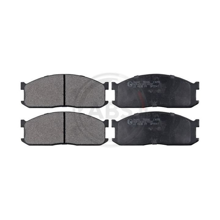 Stabdžių trinkelių rinkinys, diskinis stabdys A.B.S. 36642