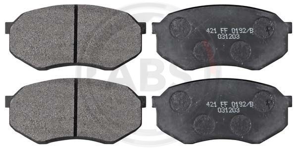 Stabdžių trinkelių rinkinys, diskinis stabdys A.B.S. 36680