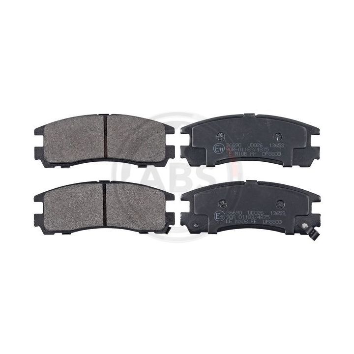 Stabdžių trinkelių rinkinys, diskinis stabdys A.B.S. 36690