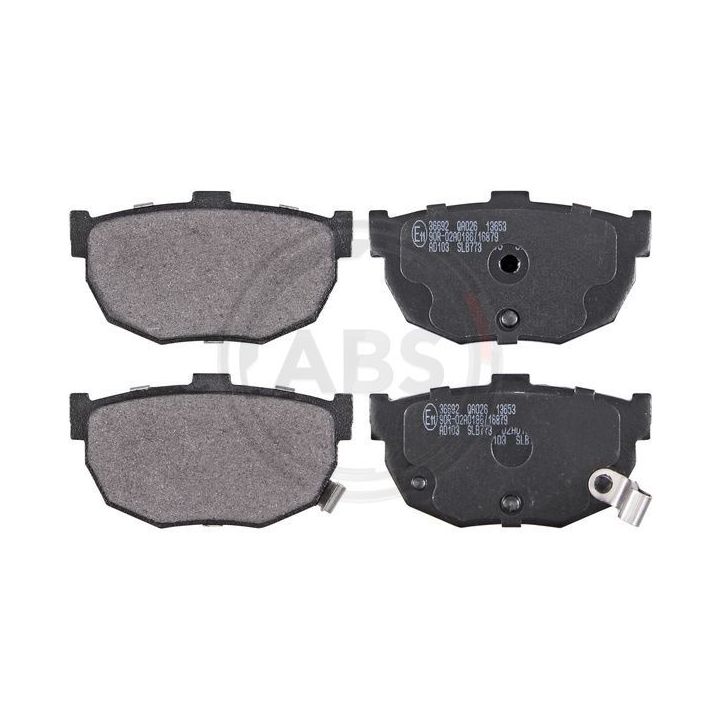 Stabdžių trinkelių rinkinys, diskinis stabdys A.B.S. 36692