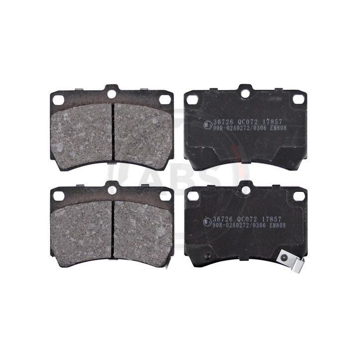 Stabdžių trinkelių rinkinys, diskinis stabdys A.B.S. 36726