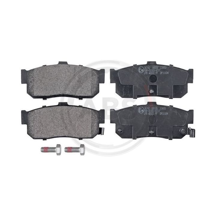 Stabdžių trinkelių rinkinys, diskinis stabdys A.B.S. 36742