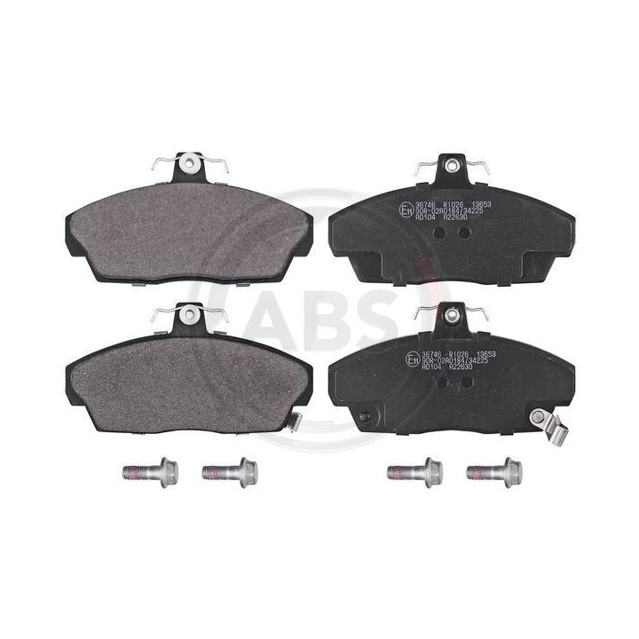 Stabdžių trinkelių rinkinys, diskinis stabdys A.B.S. 36746