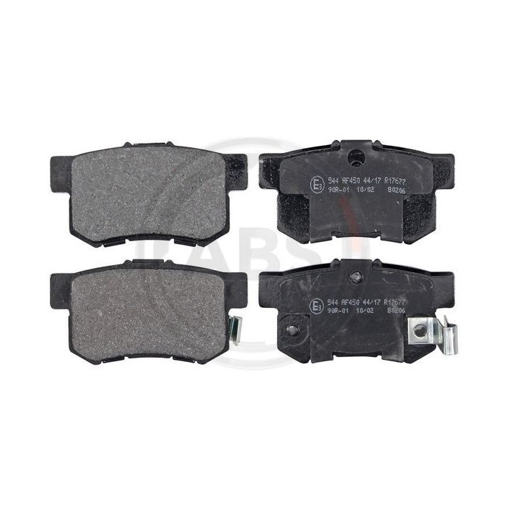 Stabdžių trinkelių rinkinys, diskinis stabdys A.B.S. 36757