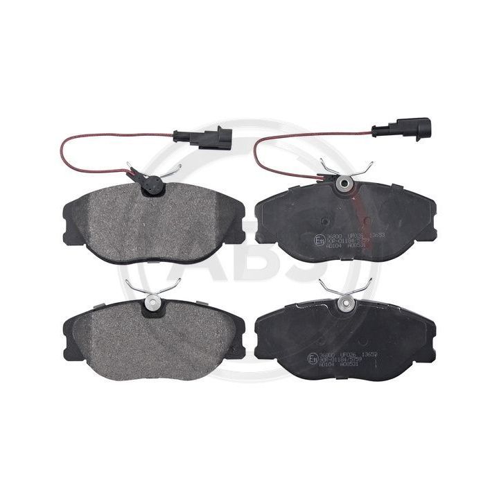 Stabdžių trinkelių rinkinys, diskinis stabdys A.B.S. 36800