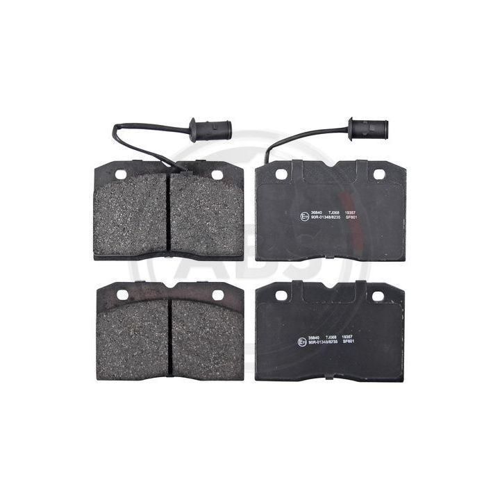 Stabdžių trinkelių rinkinys, diskinis stabdys A.B.S. 36840