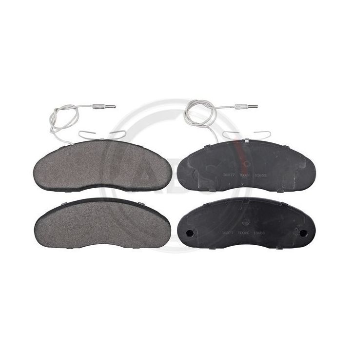 Stabdžių trinkelių rinkinys, diskinis stabdys A.B.S. 36877