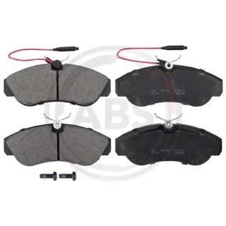 Stabdžių trinkelių rinkinys, diskinis stabdys A.B.S. 36884