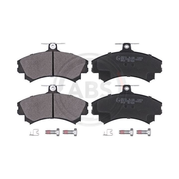 Stabdžių trinkelių rinkinys, diskinis stabdys A.B.S. 36919