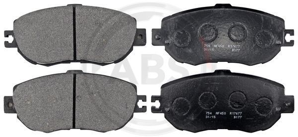 Stabdžių trinkelių rinkinys, diskinis stabdys A.B.S. 36920