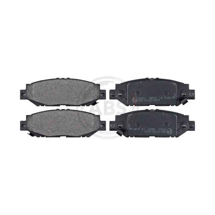 Stabdžių trinkelių rinkinys, diskinis stabdys A.B.S. 36921