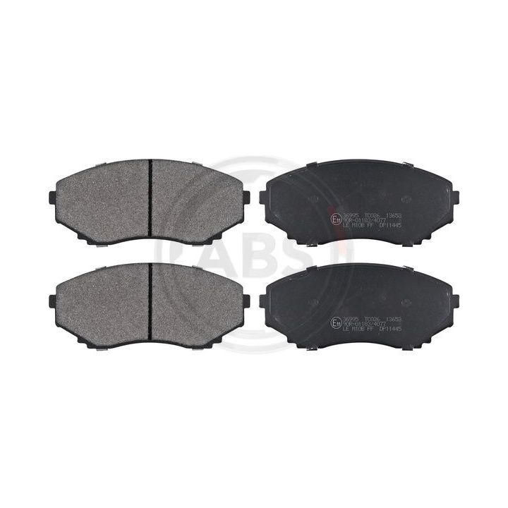 Stabdžių trinkelių rinkinys, diskinis stabdys A.B.S. 36995