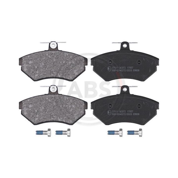 Stabdžių trinkelių rinkinys, diskinis stabdys A.B.S. 37011