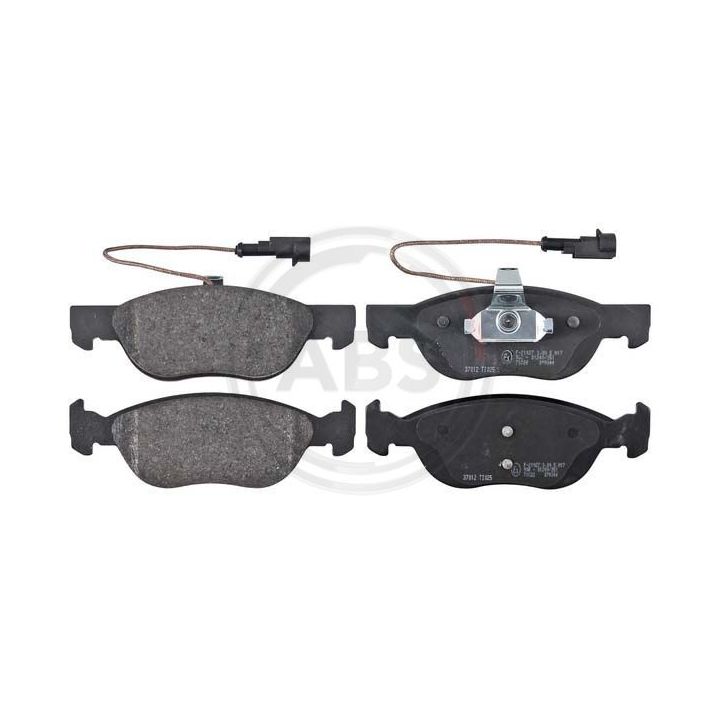 Stabdžių trinkelių rinkinys, diskinis stabdys A.B.S. 37012