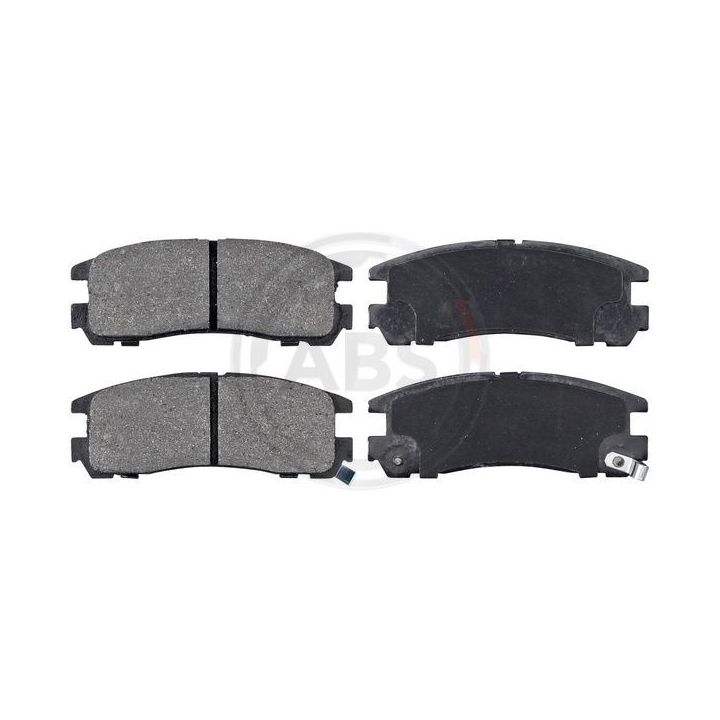 Stabdžių trinkelių rinkinys, diskinis stabdys A.B.S. 37014