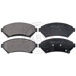 Stabdžių trinkelių rinkinys, diskinis stabdys A.B.S. 37015