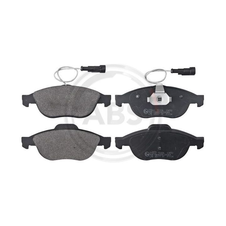 Stabdžių trinkelių rinkinys, diskinis stabdys A.B.S. 37064