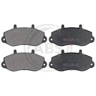 Stabdžių trinkelių rinkinys, diskinis stabdys A.B.S. 37111