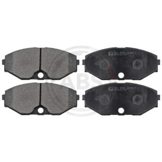 Stabdžių trinkelių rinkinys, diskinis stabdys A.B.S. 37161