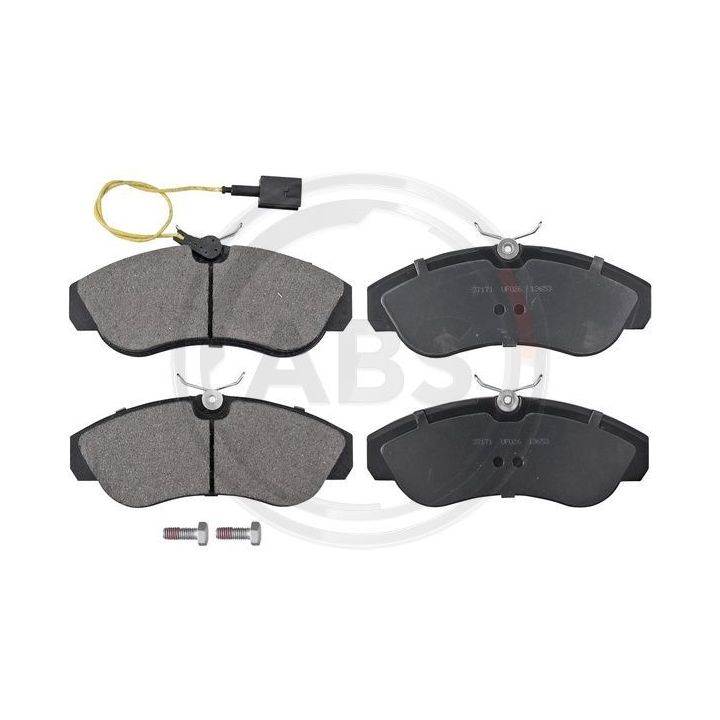 Stabdžių trinkelių rinkinys, diskinis stabdys A.B.S. 37171