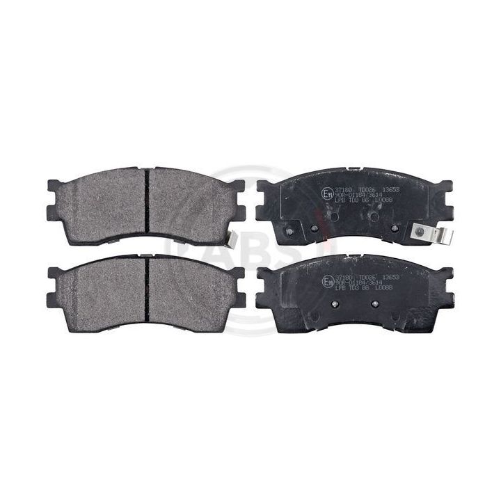 Stabdžių trinkelių rinkinys, diskinis stabdys A.B.S. 37180