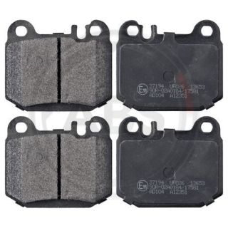 Stabdžių trinkelių rinkinys, diskinis stabdys A.B.S. 37194