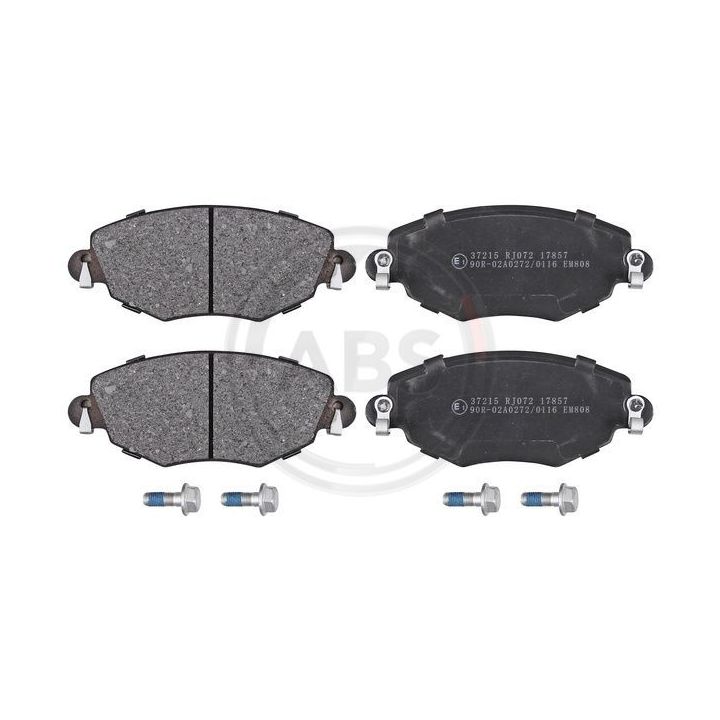 Stabdžių trinkelių rinkinys, diskinis stabdys A.B.S. 37215