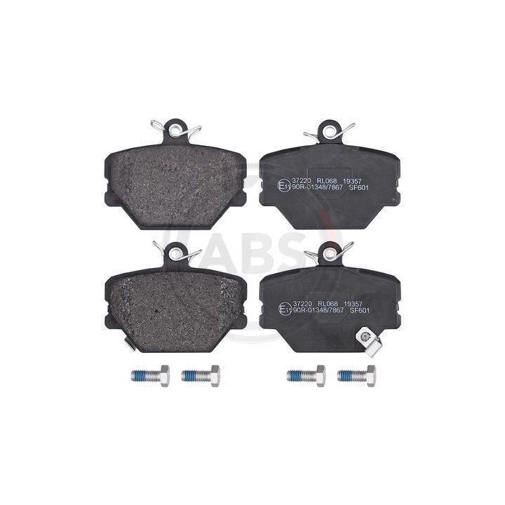 Stabdžių trinkelių rinkinys, diskinis stabdys A.B.S. 37220