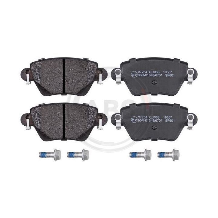 Stabdžių trinkelių rinkinys, diskinis stabdys A.B.S. 37254