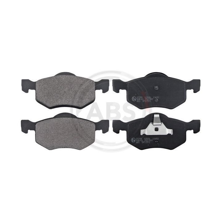 Stabdžių trinkelių rinkinys, diskinis stabdys A.B.S. 37255