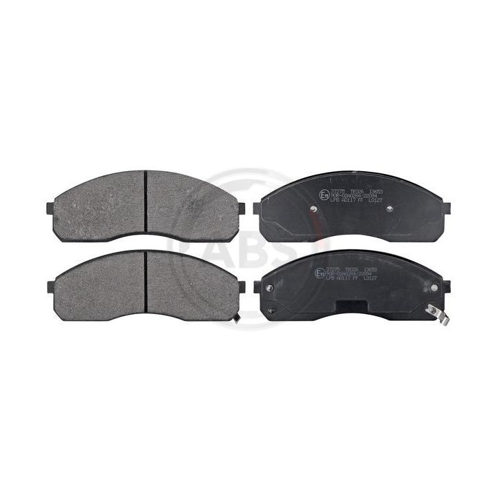 Stabdžių trinkelių rinkinys, diskinis stabdys A.B.S. 37275