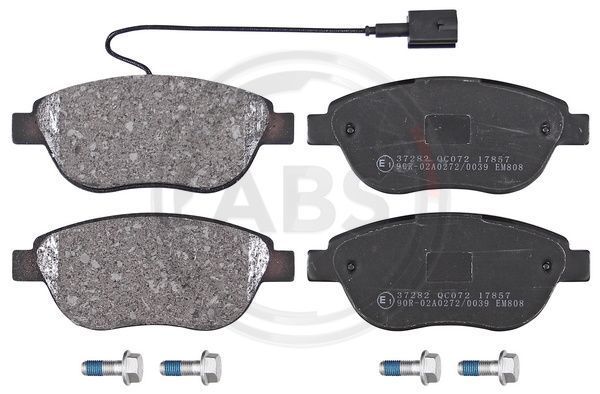 Stabdžių trinkelių rinkinys, diskinis stabdys A.B.S. 37282