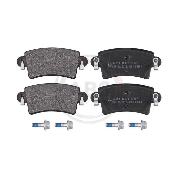 Stabdžių trinkelių rinkinys, diskinis stabdys A.B.S. 37289