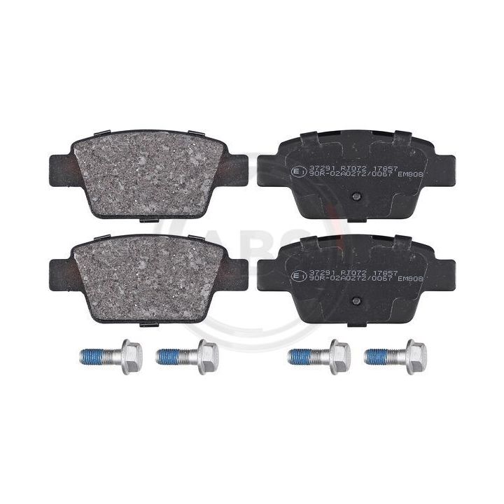 Stabdžių trinkelių rinkinys, diskinis stabdys A.B.S. 37291