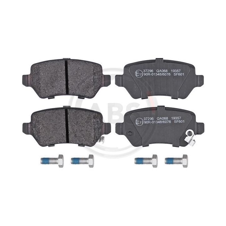 Stabdžių trinkelių rinkinys, diskinis stabdys A.B.S. 37296