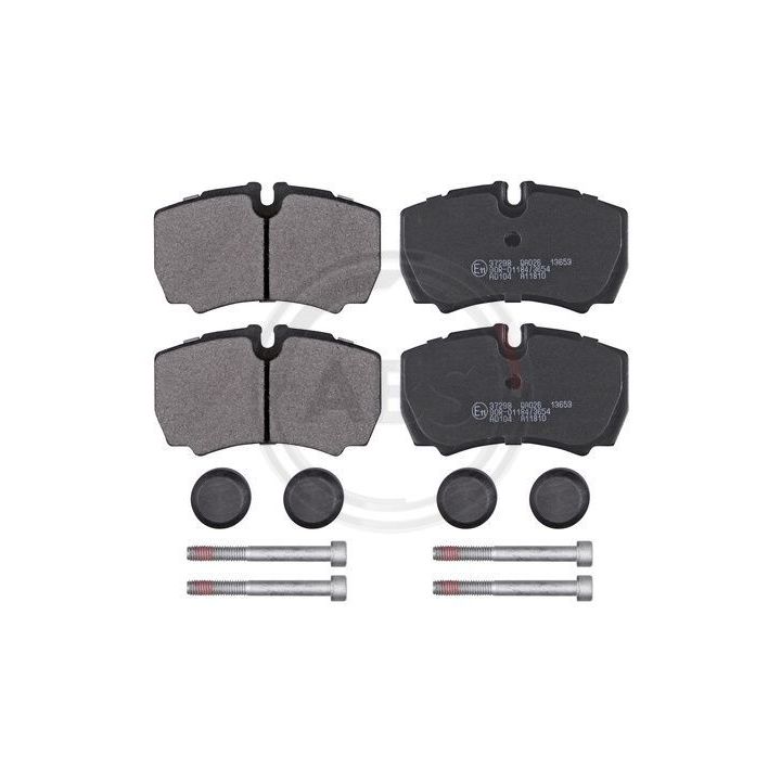 Stabdžių trinkelių rinkinys, diskinis stabdys A.B.S. 37298