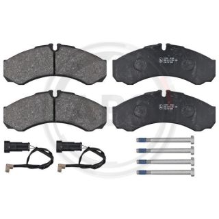 Stabdžių trinkelių rinkinys, diskinis stabdys A.B.S. 37299