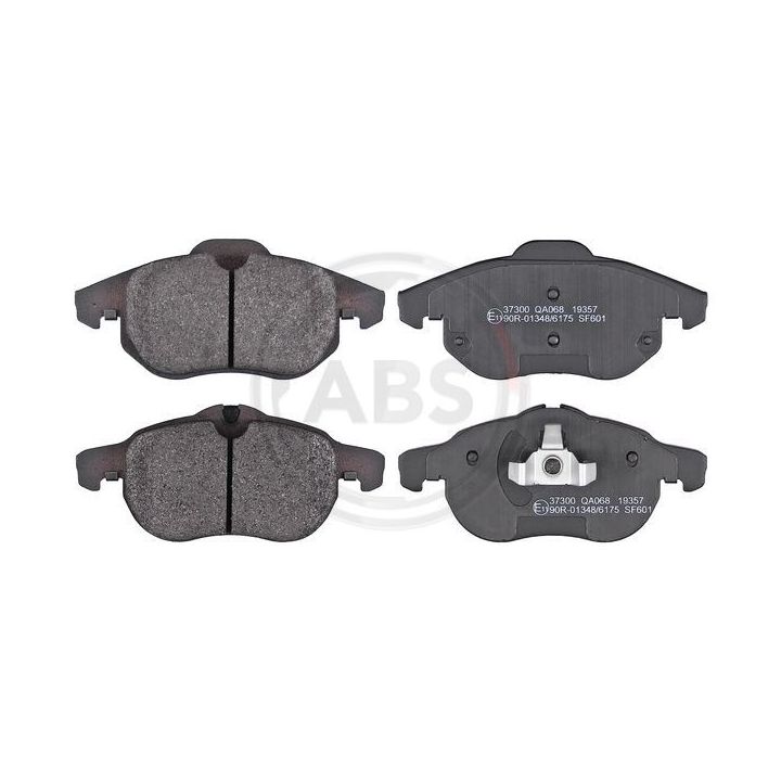 Stabdžių trinkelių rinkinys, diskinis stabdys A.B.S. 37300