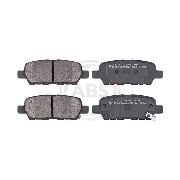 Stabdžių trinkelių rinkinys, diskinis stabdys A.B.S. 37321