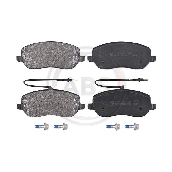 Stabdžių trinkelių rinkinys, diskinis stabdys A.B.S. 37329