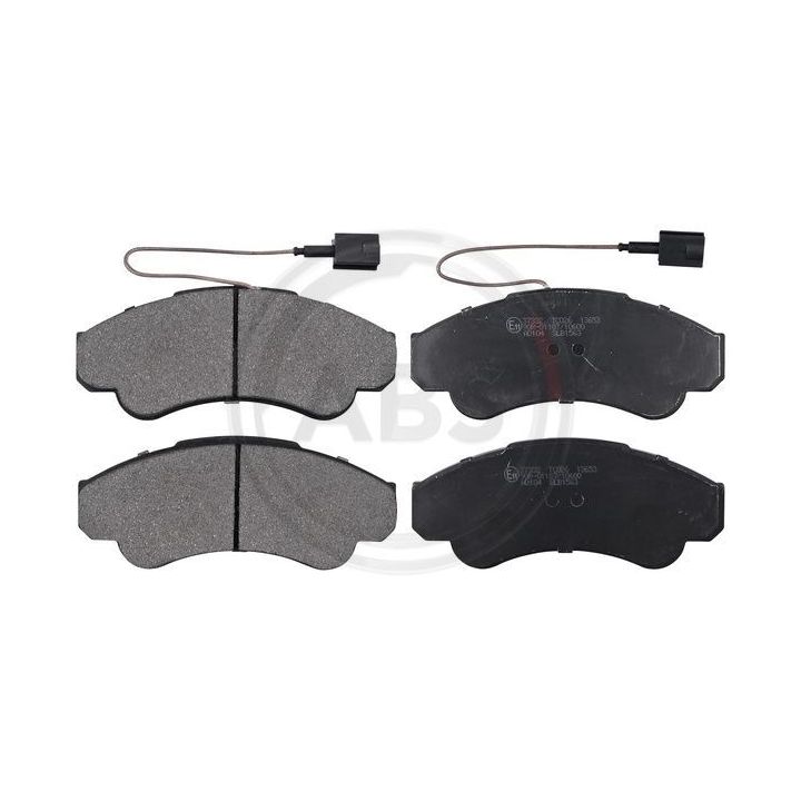 Stabdžių trinkelių rinkinys, diskinis stabdys A.B.S. 37332