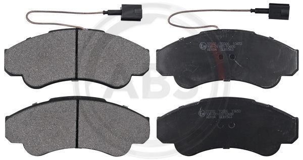 Stabdžių trinkelių rinkinys, diskinis stabdys A.B.S. 37332