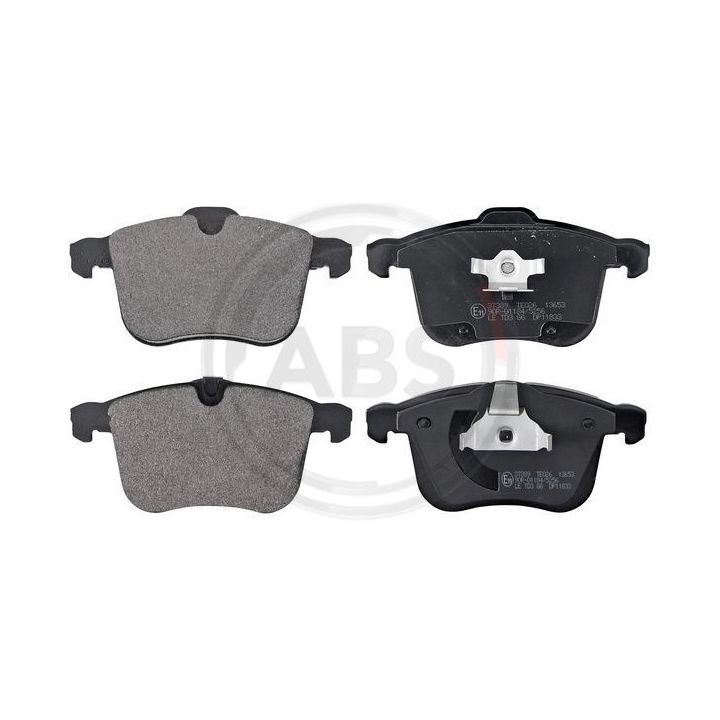 Stabdžių trinkelių rinkinys, diskinis stabdys A.B.S. 37389