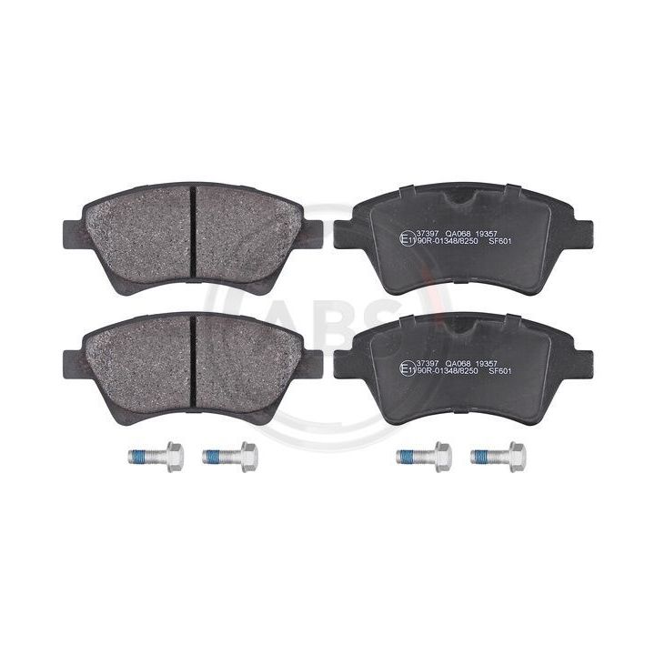 Stabdžių trinkelių rinkinys, diskinis stabdys A.B.S. 37397