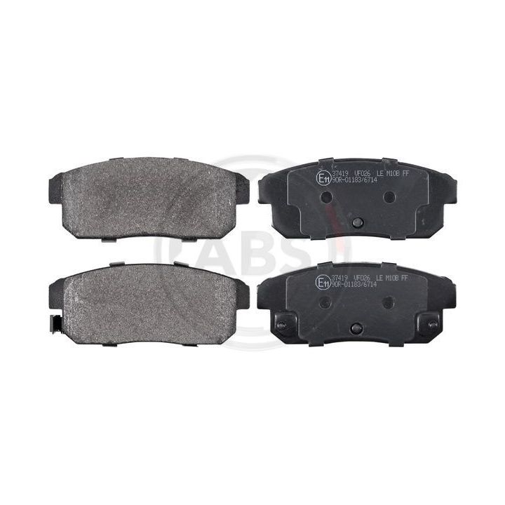 Stabdžių trinkelių rinkinys, diskinis stabdys A.B.S. 37419