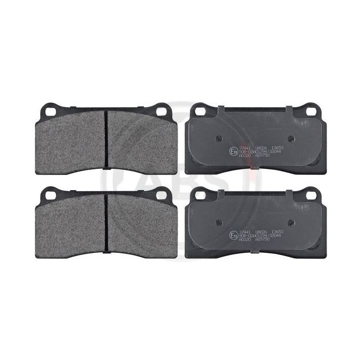 Stabdžių trinkelių rinkinys, diskinis stabdys A.B.S. 37441